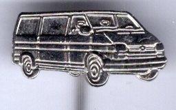 Mercedes bus zilverkleurig speldje ( B_253a ), Verzenden, Zo goed als nieuw, Transport, Speldje of Pin