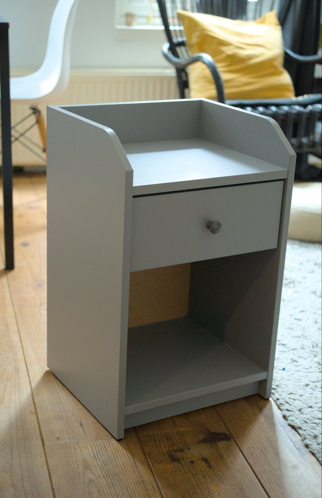 IKEA Hauga Nachtkastje met lade, Ophalen, Gebruikt, Minder dan 45 cm, 55 tot 70 cm