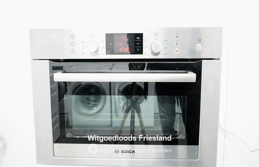 Bosch Gourmet RVS Combimagnetron 6MND GarantieWitgoedloodsfr, Witgoed en Apparatuur, Bosch, Combimagnetron, Ophalen of Verzenden