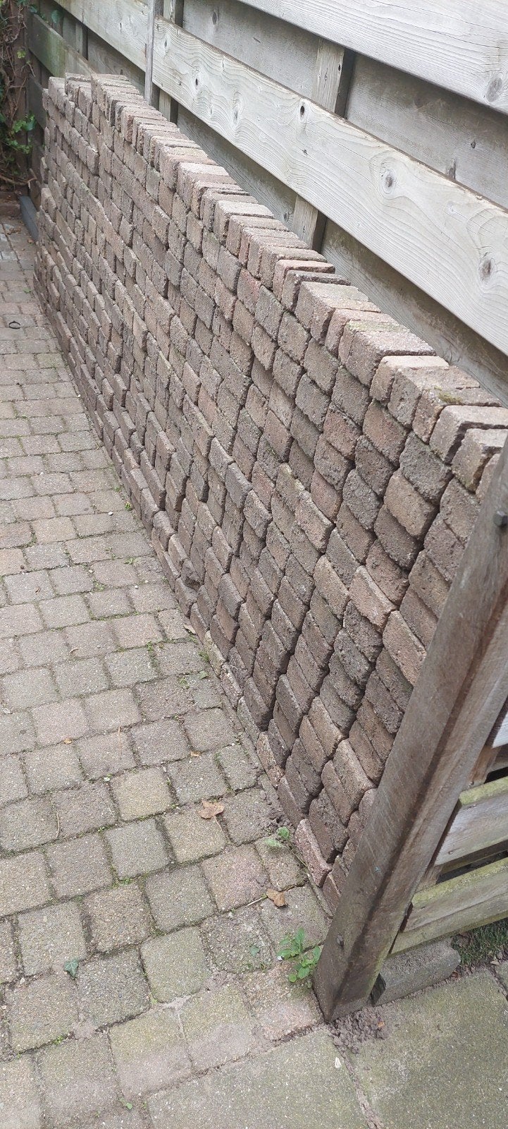 Gebruikte koppelstones voor terras of oprit, Tuin en Terras, Ophalen, Gebruikt, Overige typen, Minder dan 5 m²
