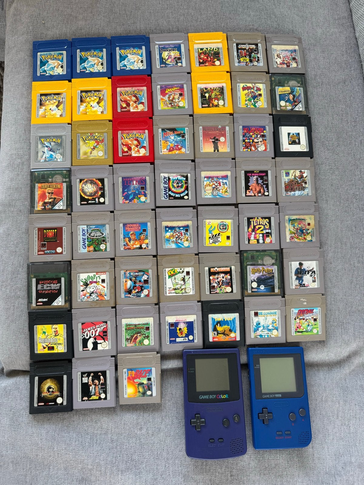 GROOT lot gameboy. 2 consoles + 52 games, Ophalen, Gebruikt, Overige genres, 1 speler