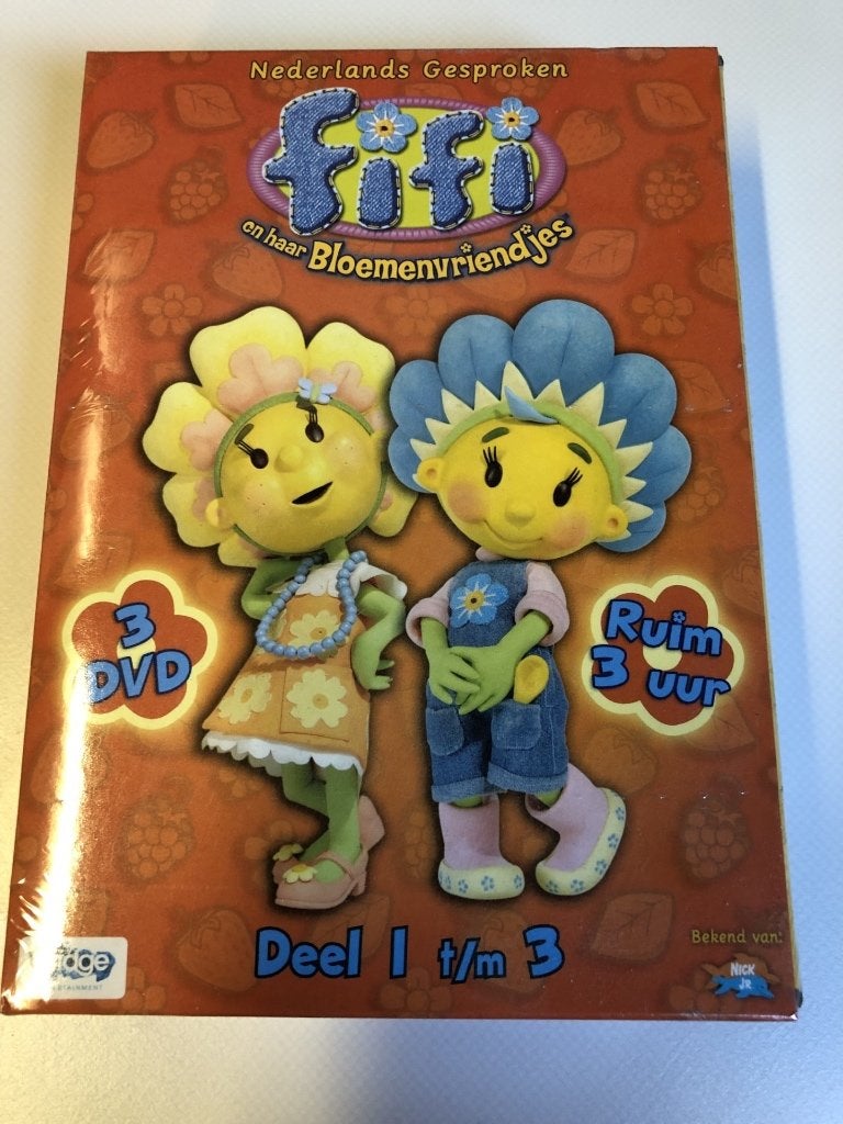 Fifi En Haar Bloemenvriendjes deel 1-3, nieuw gesealed!, Avontuur, Verzamelbox, Alle leeftijden, Nieuw in verpakking