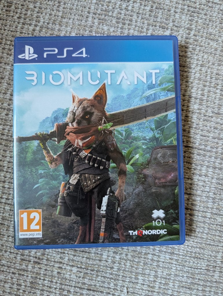 Biomutant PS4 | PS5, 1 speler, Ophalen of Verzenden, Zo goed als nieuw, Role Playing Game (Rpg)