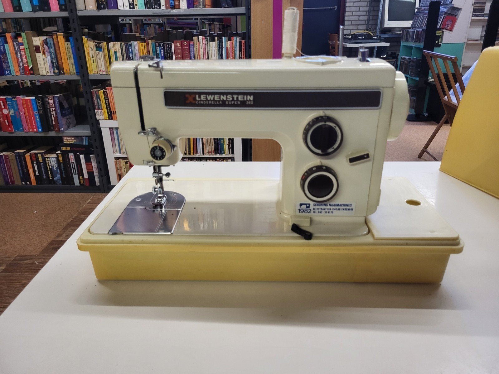 Naaimachine Lewenstein Cinderella super 340, Overige merken, Kringloop Laares, Ophalen of Verzenden, Naaimachine