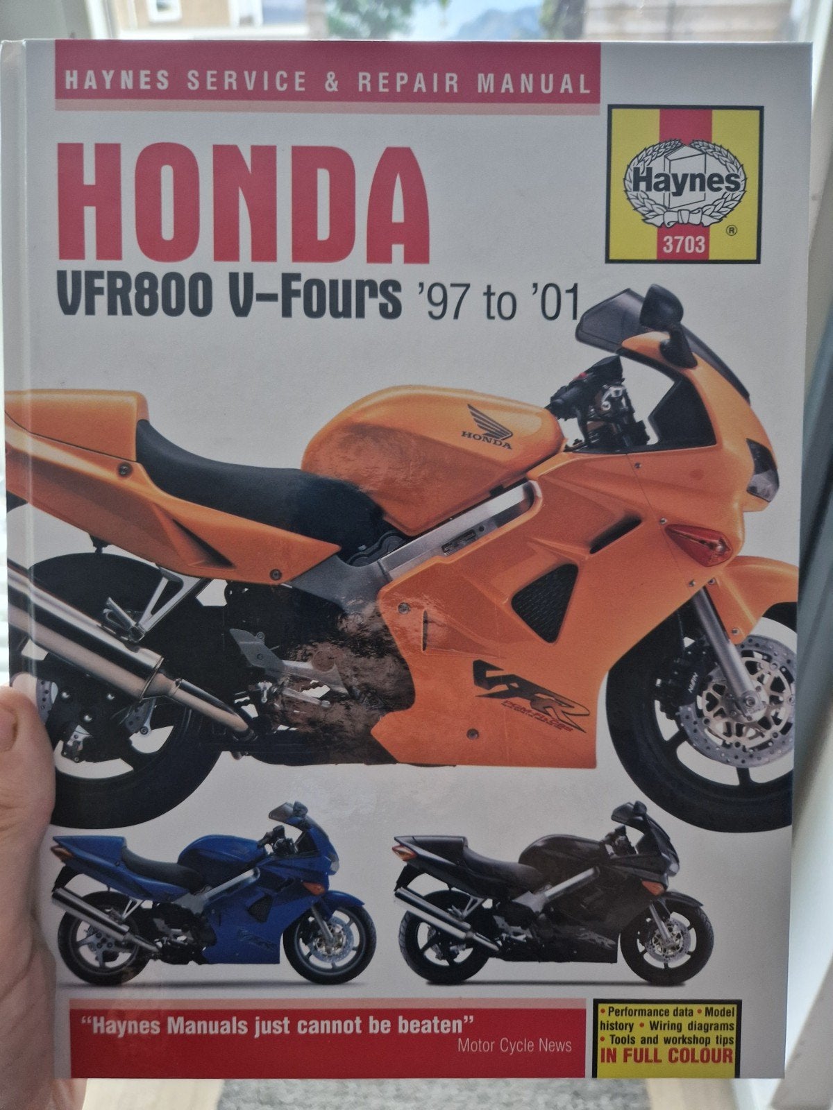 Haynes Werkplaatshandboek Honda VFR800 V-Fours '97-'01, Ophalen