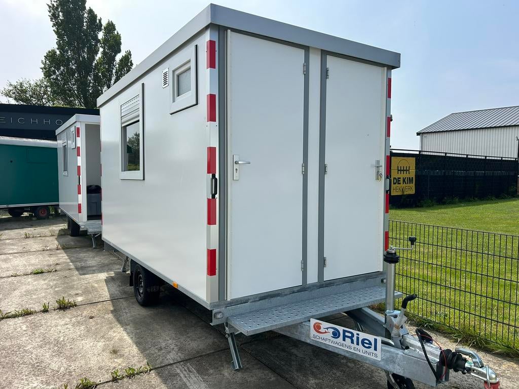 Schaftwagen NIEUW met toilet en berging SBT 4 meter, Ophalen, Nieuw