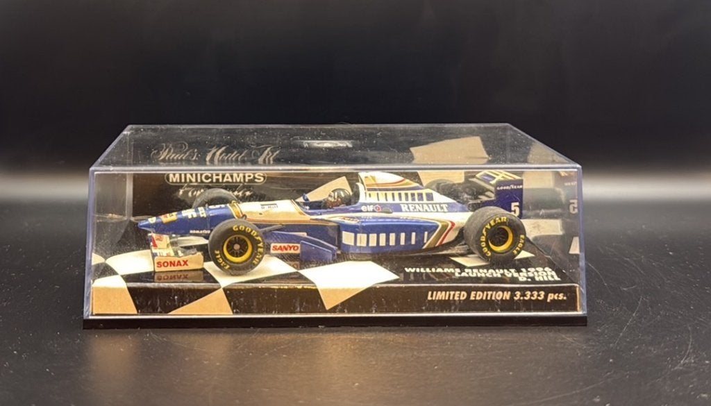 Damon Hill Williams Renault F1 1:43, Ophalen of Verzenden, Zo goed als nieuw, Auto, Overige merken