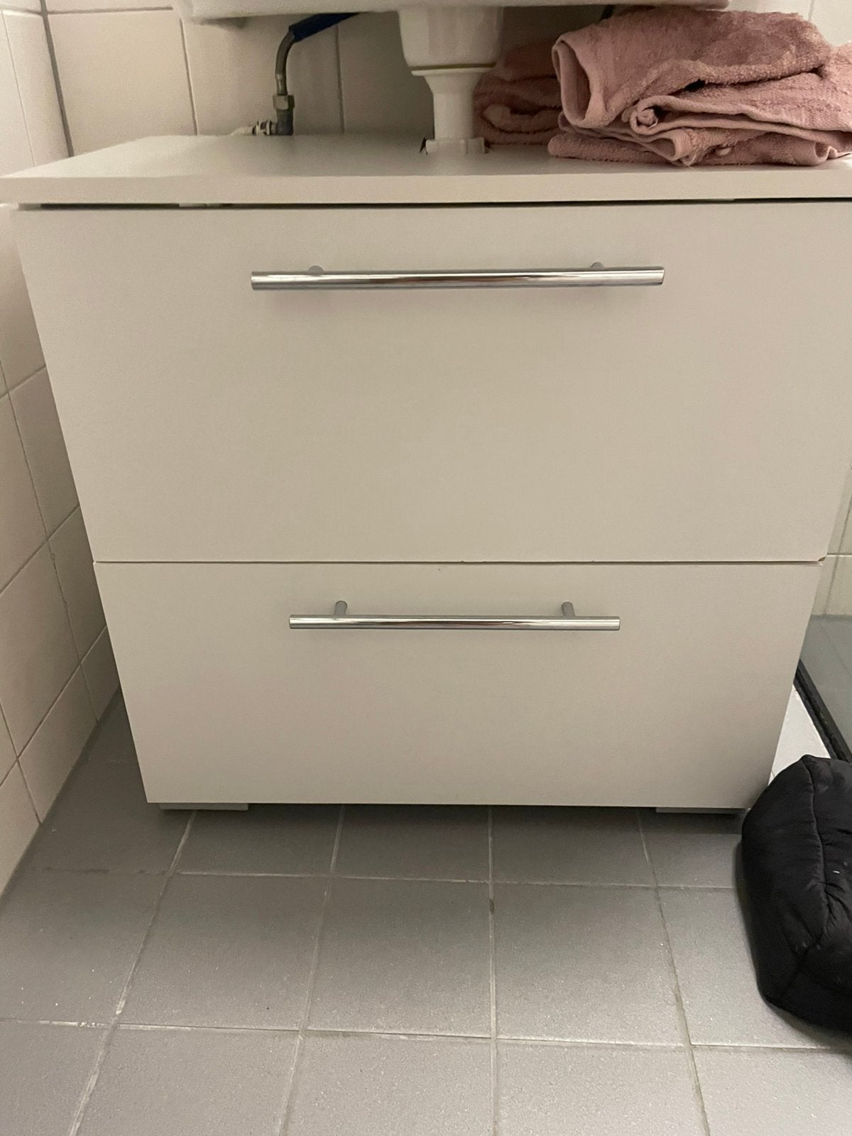 Wastafel kastje, Ophalen, Gebruikt, 50 tot 100 cm, Minder dan 100 cm