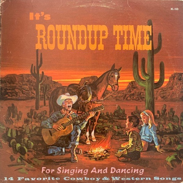 LP - Unknown Artist ‎– It's Roundup Time, LP, Gebruikt, Ophalen of Verzenden, 12 inch