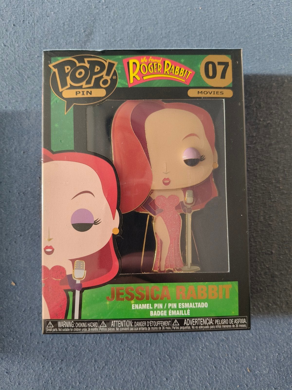 Funko Pop! Pin Jessica Rabbit - Who Framed Roger Rabbit, Ophalen, Zo goed als nieuw