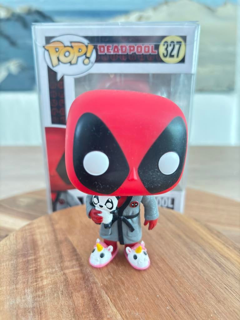 Funko Pop! Deadpool 327 Bedtime Deadpool, Verzamelen, Poppetjes en Figuurtjes, Ophalen of Verzenden, Zo goed als nieuw