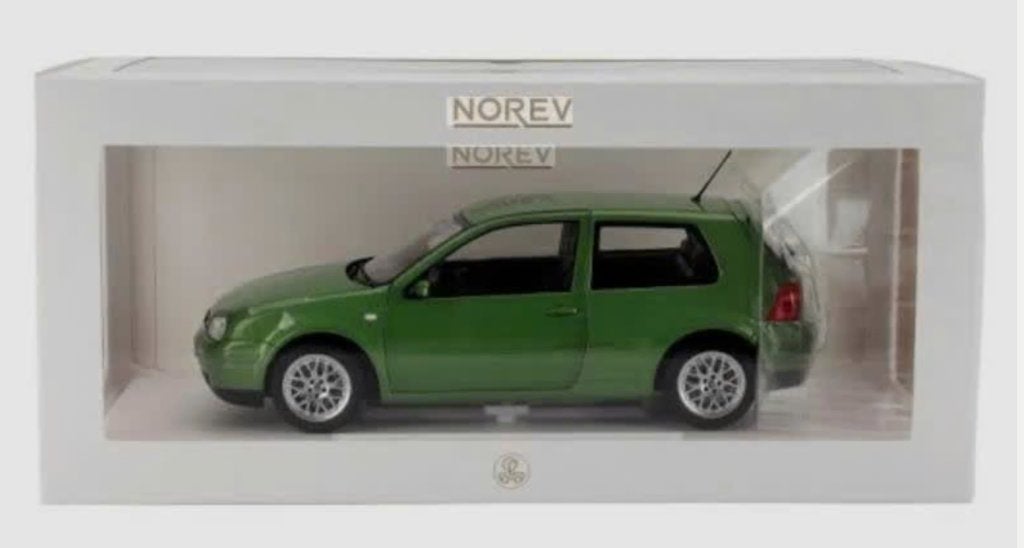 VW Golf GTI '98 Groen met. 1:18 schaal 1/18 NOREV ref 188571, Hobby en Vrije tijd, Modelauto's | 1:18, Verzenden, Nieuw, Norev