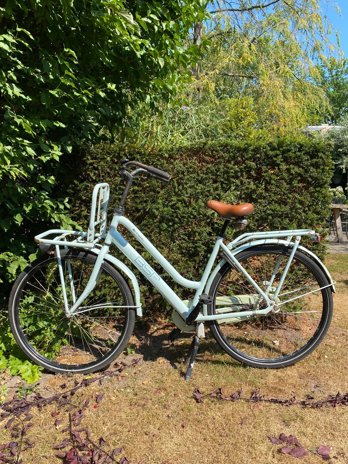 Blauwe BSP, Fietsen en Brommers, Fietsen | Dames | Damesfietsen, Gebruikt, Overige merken, Terugtraprem, Ophalen
