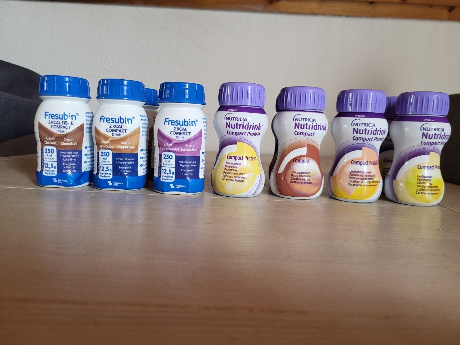 Meerdere flesjes Fresubin en Nutridrink, Ophalen of Verzenden