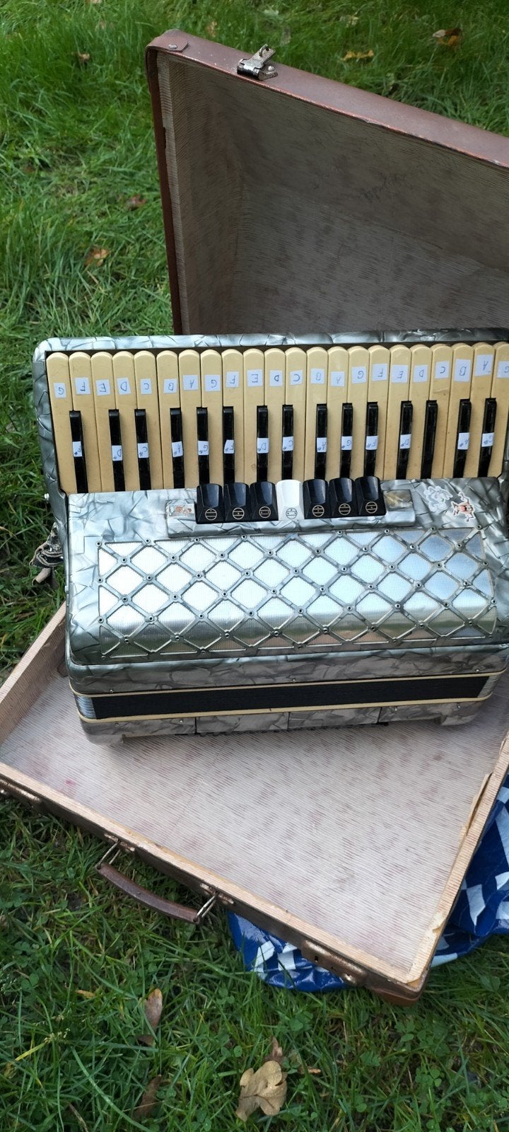 80 bass Accordeon met Koffer - Goede Staat, Overige merken, Gebruikt, Overige formaten, Met koffer