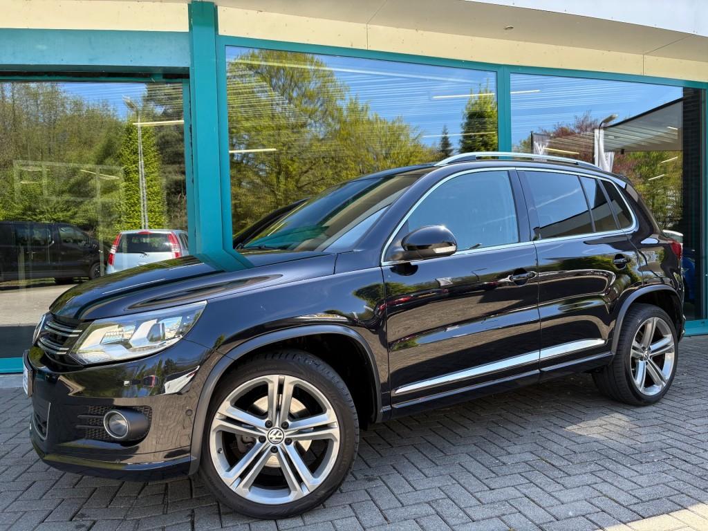 Volkswagen TIGUAN 2.0 TSI SPORT & STYLE 4MOTION R-LINE DSG V, Automaat, Gebruikt, 4 cilinders, Zwart
