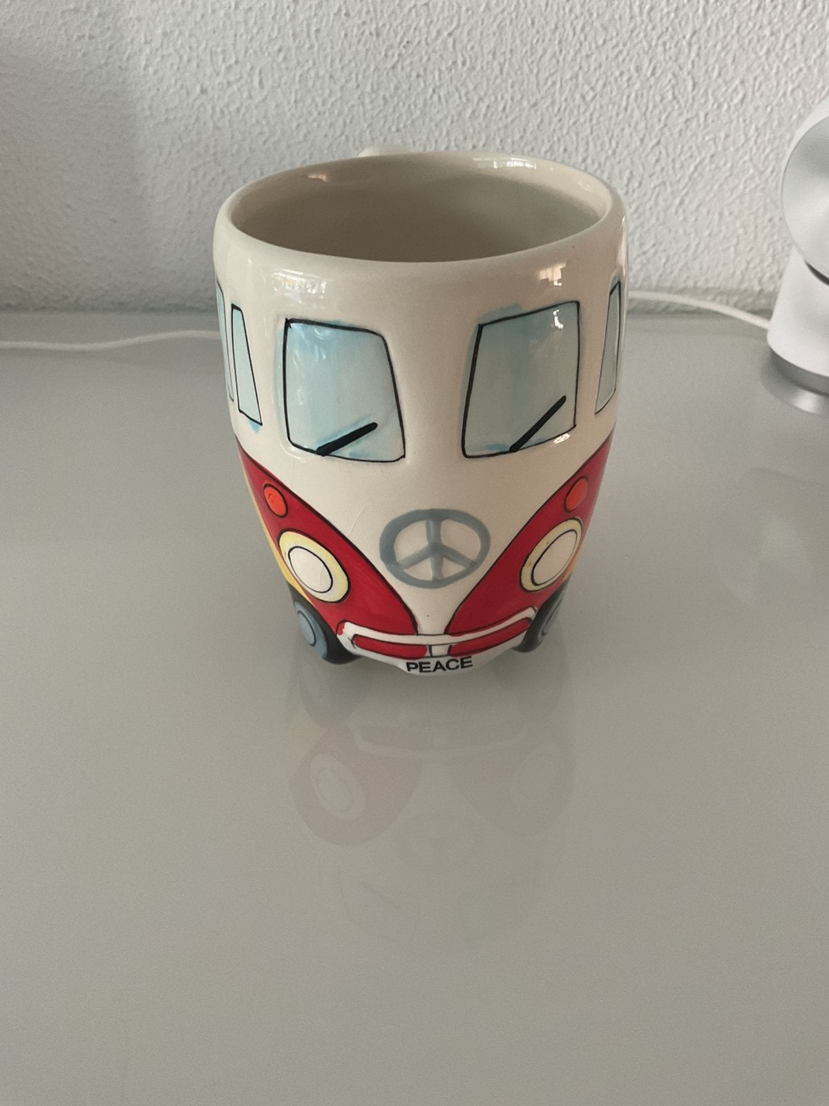 Volkswagen T1 koffiemok nieuw ongebruikt, Ophalen, Zo goed als nieuw, Glas, Overige stijlen