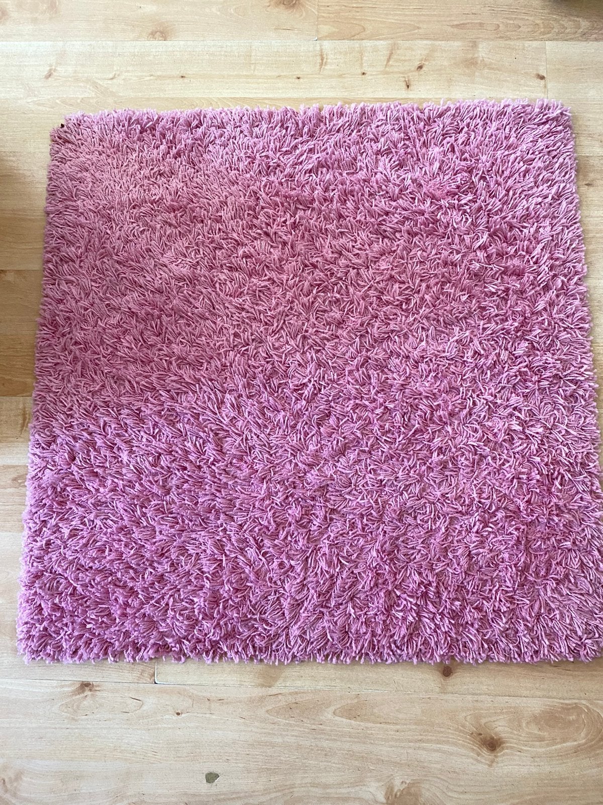 Tapijt IKEA vierkant roze 80x80cm, Ophalen, Zo goed als nieuw, Vierkant, 50 tot 100 cm