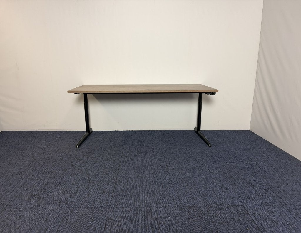 200 x Bureau Ahrend 500 (slinger), nieuw blad, 180 x 80 cm., Ophalen, Gebruikt, 180 cm, Computerbureau