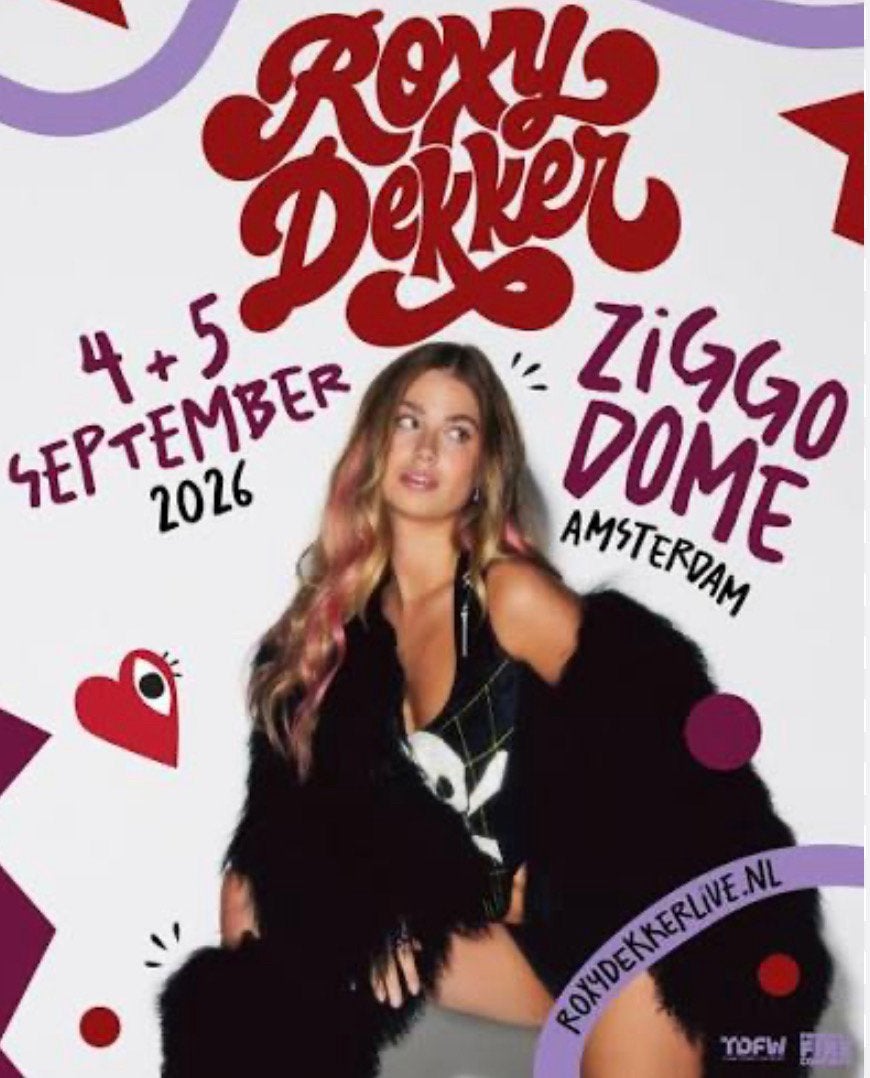 Roxy Dekker 4 sept avond 2e ring ticket, Tickets en Kaartjes, September