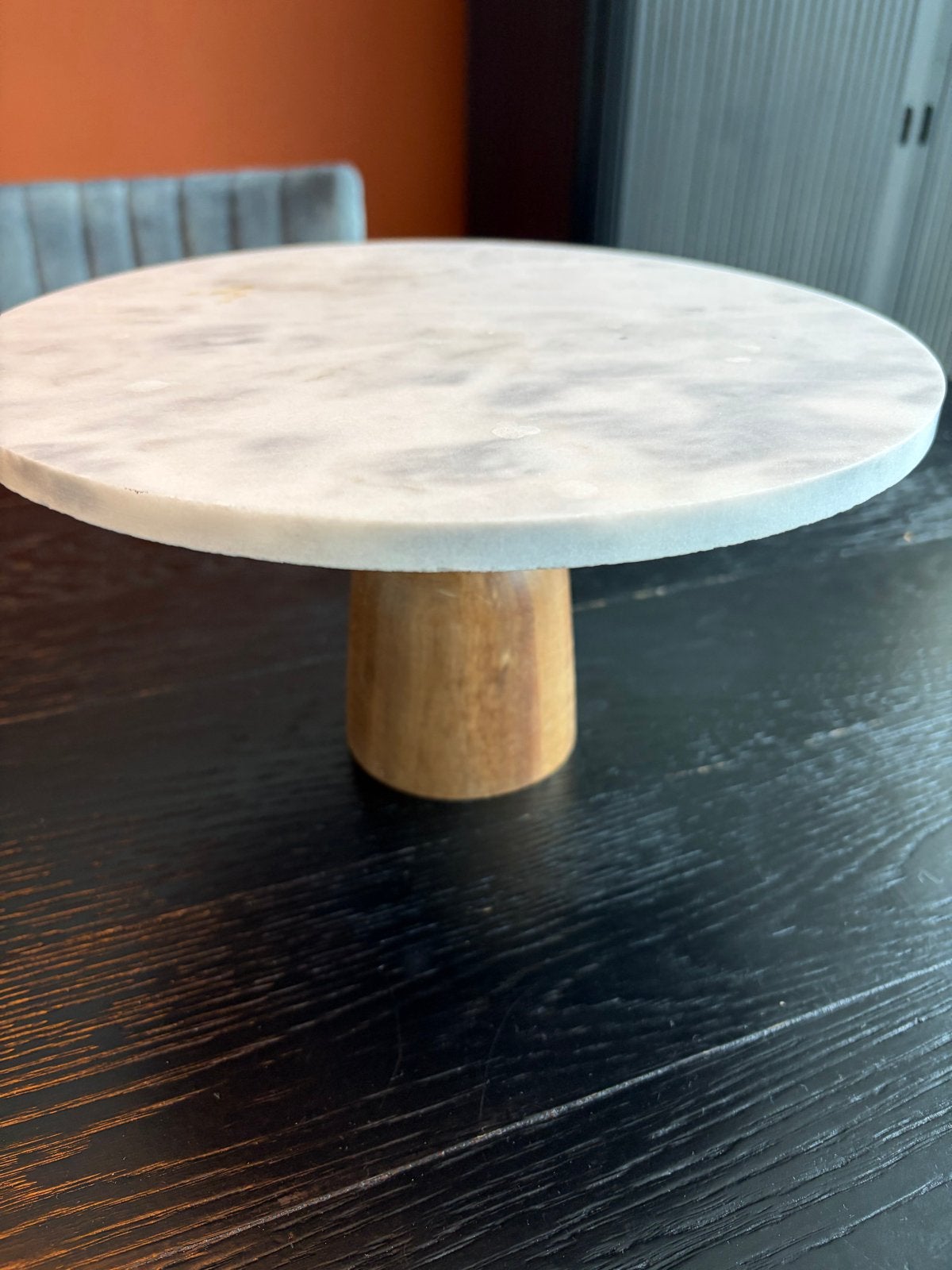 Marmeren etagere/taartplateau - Perfect voor theetijd!, Ophalen, Zo goed als nieuw, Modern, Wit