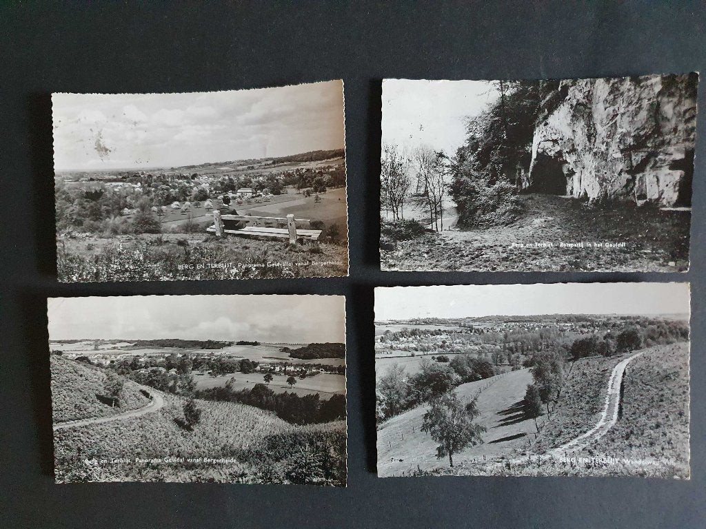 ansicht collectie BERG en TERBLIJT (8x), Ophalen of Verzenden, Voor 1920, Limburg