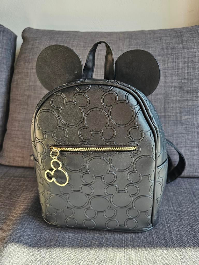Mickey Mouse mini Rugzak - Zwart met oren, Ophalen of Verzenden, Zo goed als nieuw, Disney of Dora