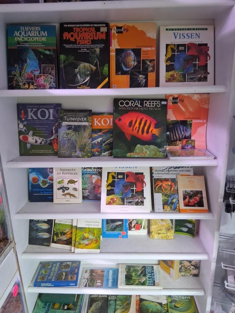 Opruiming!!! op alle boeken 50% korting!!!, Vis, Zoetwatervis