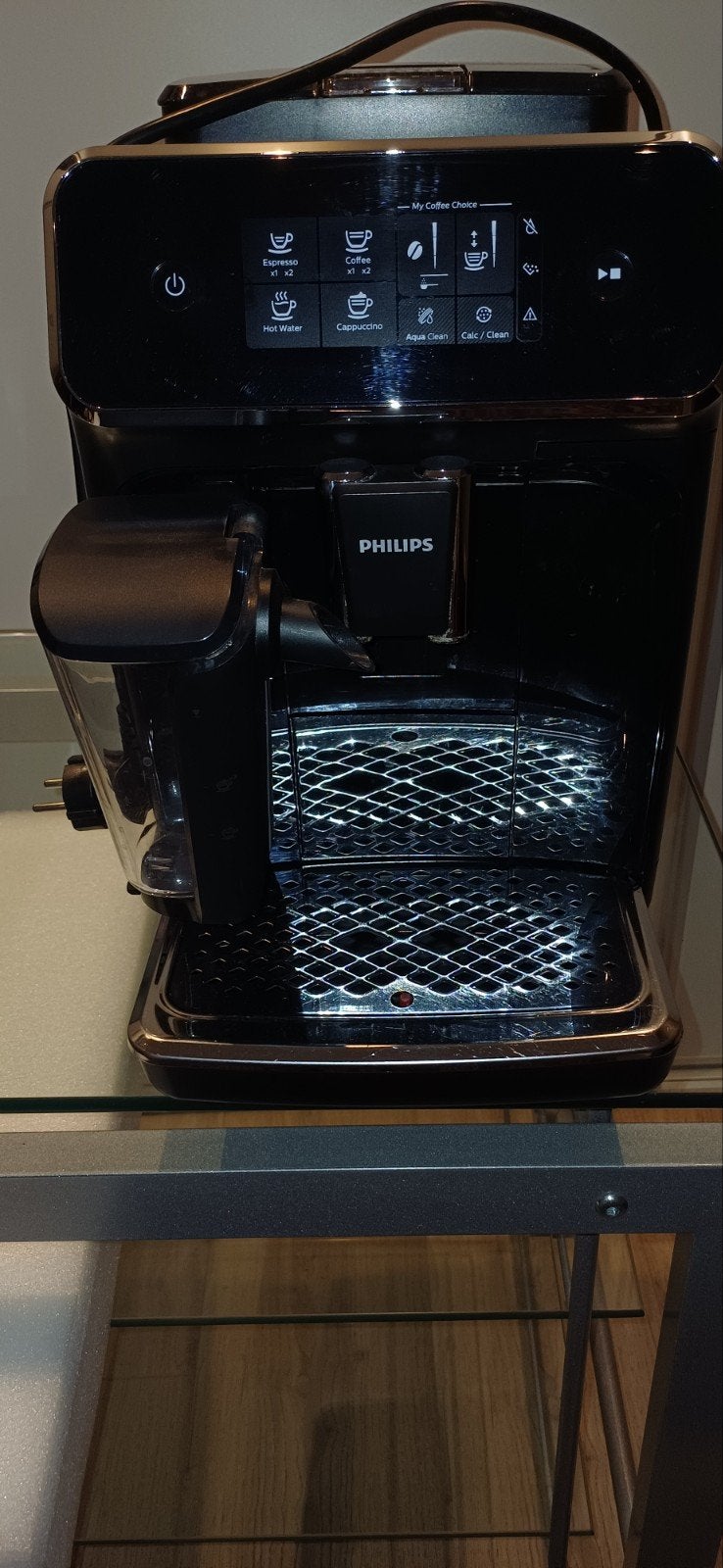 Philips EP2231 volautomatische espressomachine, Witgoed en Apparatuur, Ophalen, Afneembaar waterreservoir, Gebruikt, Espresso apparaat