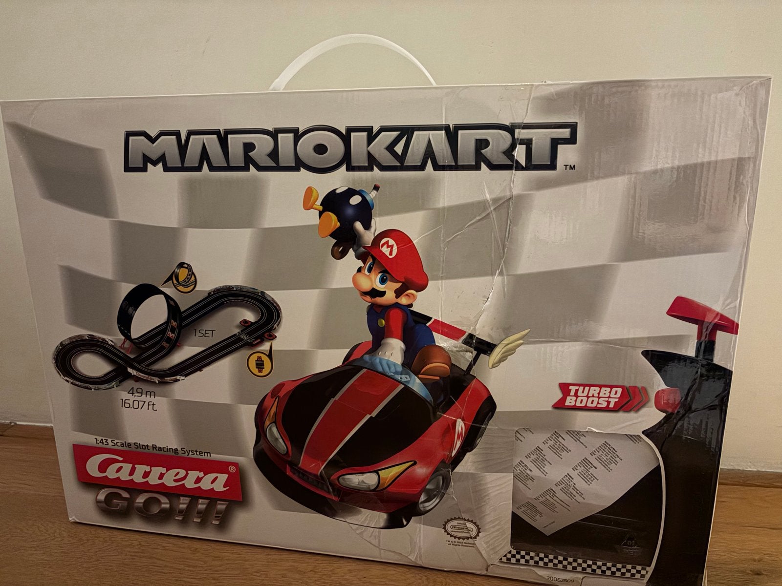 Carrera Go!!! Mario Kart Racebaan met Looping, Carrera, Ophalen of Verzenden, Met looping, Elektrisch