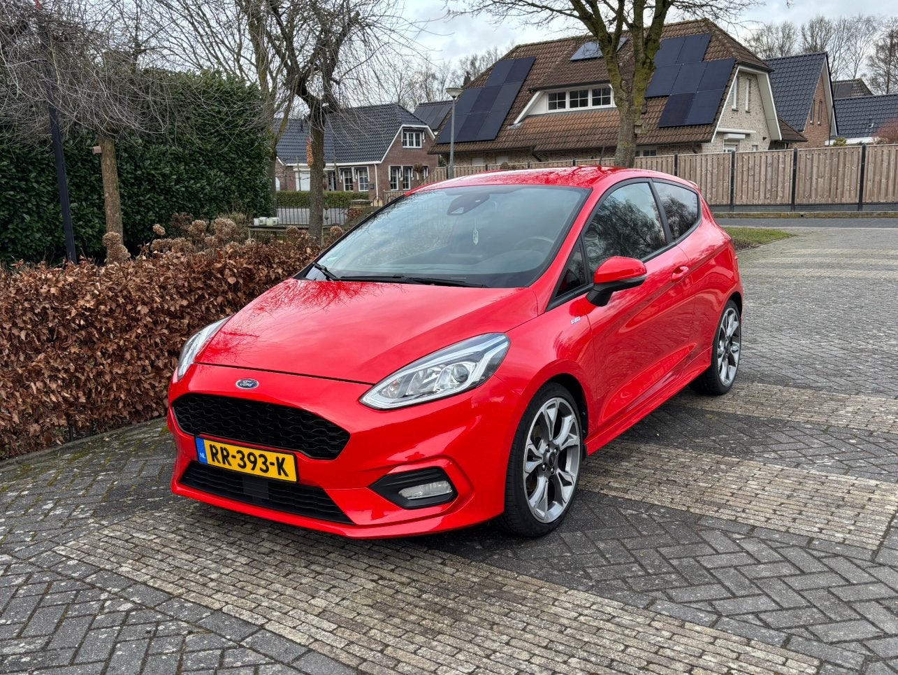 Ford Fiesta 1.0 Ecoboost 125pk ST-Line CarPlay|NAP|Airco, Voorwielaandrijving, 40 €/maand, 23 km/l, Origineel Nederlands