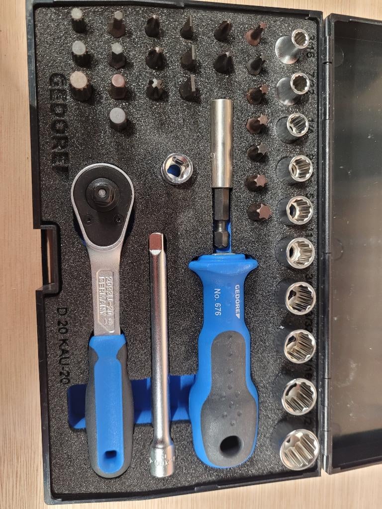 Gedore doppendoos, Ophalen of Verzenden, Zo goed als nieuw