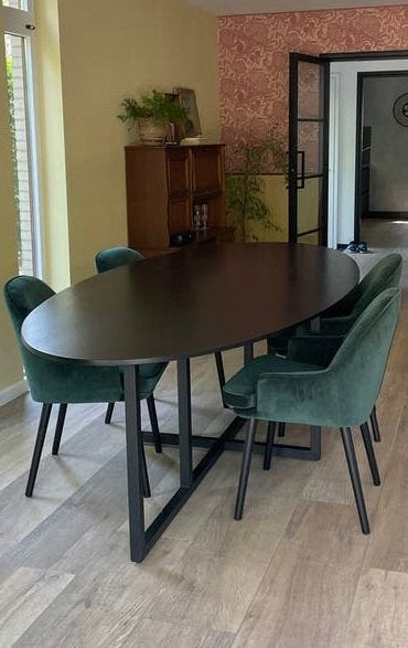4 dutchbone eetkamerstoelen - loods5, Overige kleuren, Ophalen of Verzenden, Zo goed als nieuw, Vier