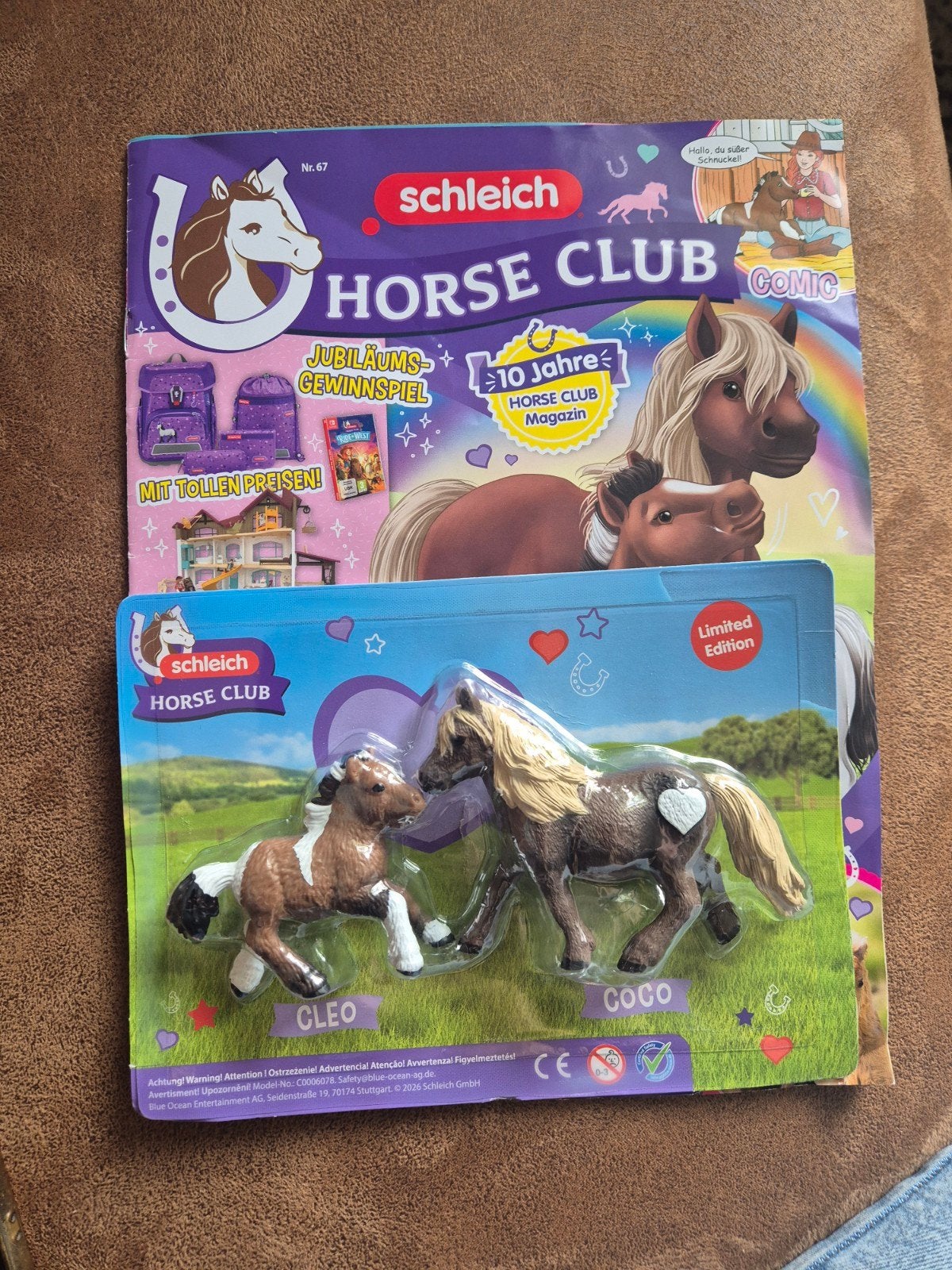 Schleich magazine Cleo&Coco., Verzamelen, Dierenverzamelingen, Ophalen of Verzenden, Nieuw, Paard, Beeldje of Figuurtje
