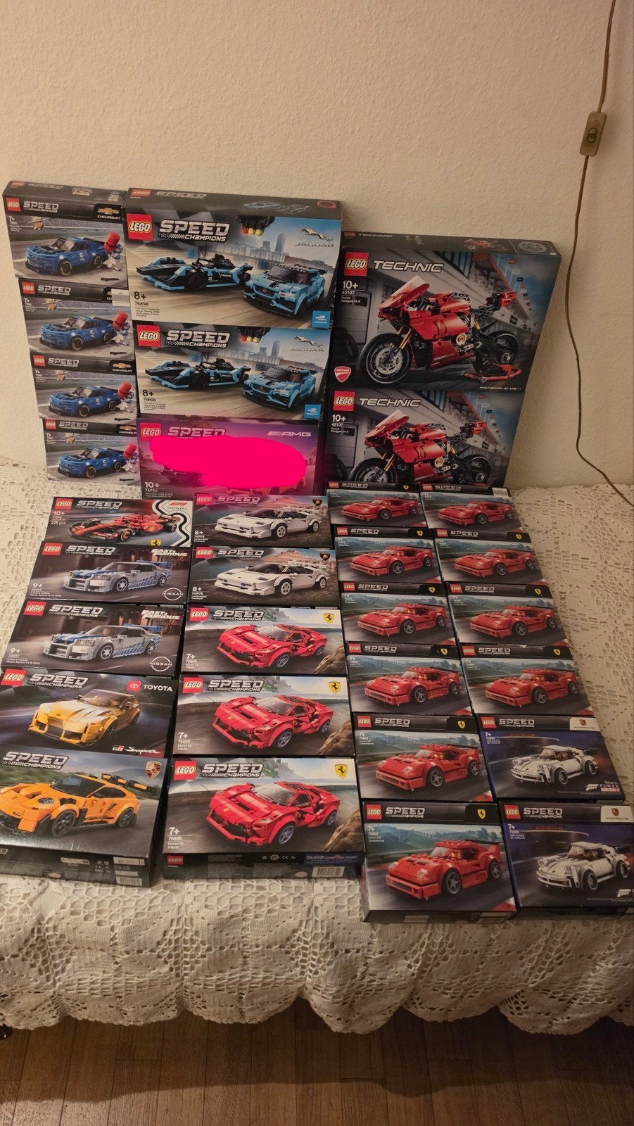 Sealed Collectie / partij LEGO Speed Champions & Technic 30x, Lego, Nieuw, Complete set, Ongeopend/sealed