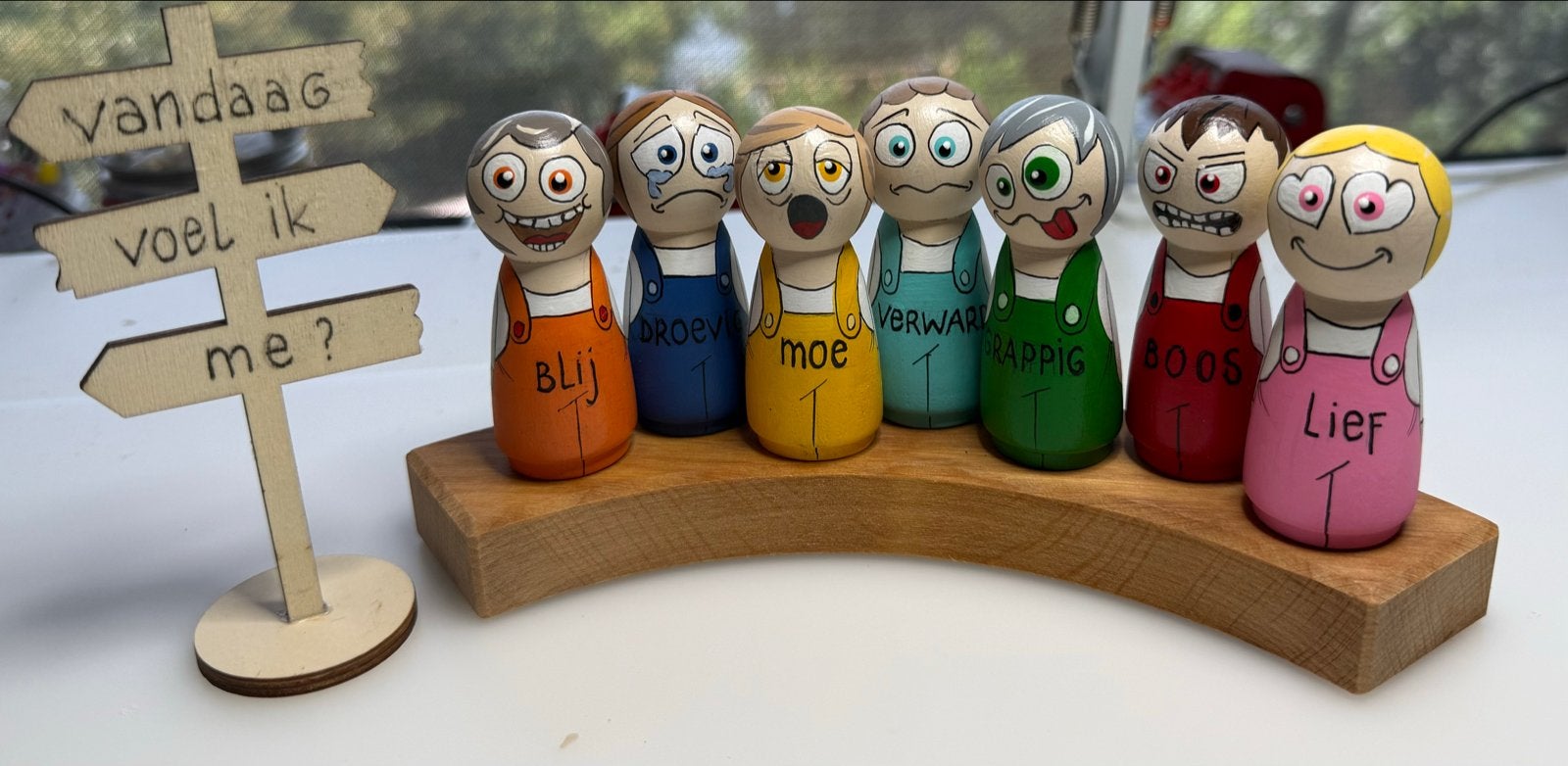 Gepersonaliseerde handgeschilderde pegdolls, Ophalen of Verzenden, Nieuw