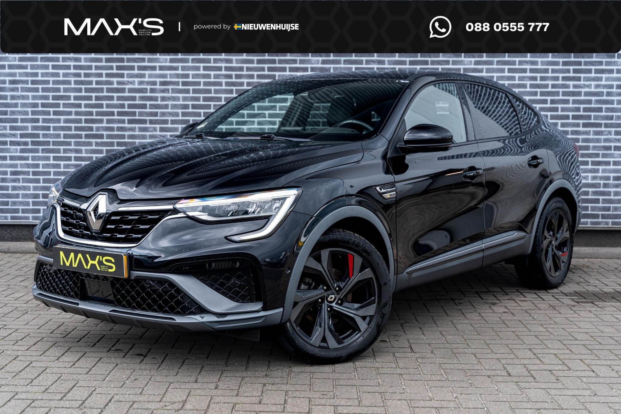 Renault Arkana 1.6 E-Tech Hybrid 145 R.S. Line | Achteruitri, Gebruikt, Origineel Nederlands, Bedrijf, 760 kg