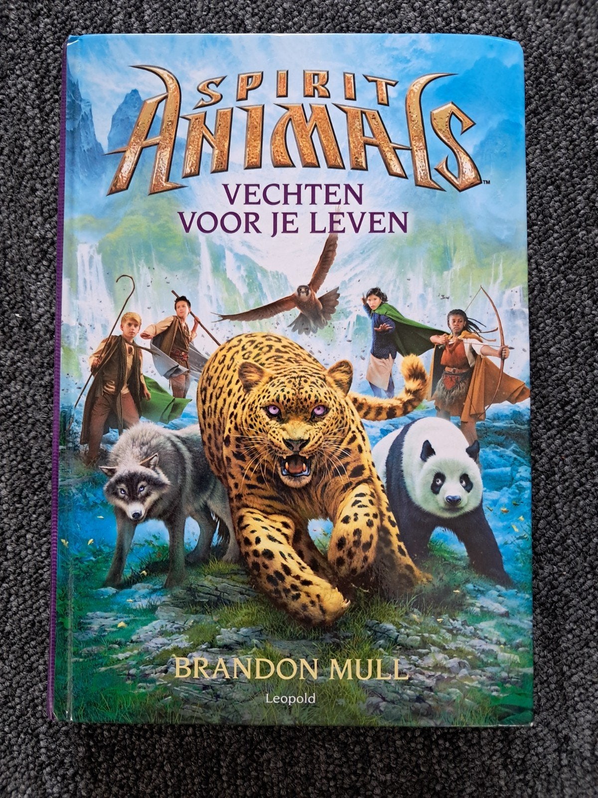 Spirit Animals: Vechten voor je leven - Brandon Mull, Boeken, Ophalen of Verzenden, Zo goed als nieuw, Brandon Mull, Fictie