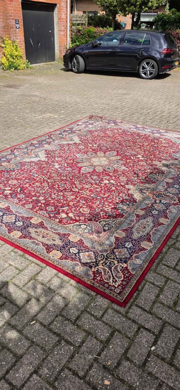 Prachtig mega groot XXL vintage Perzisch tapijt 350x250!, Perzisch, 200 cm of meer, Ophalen of Verzenden, Zo goed als nieuw