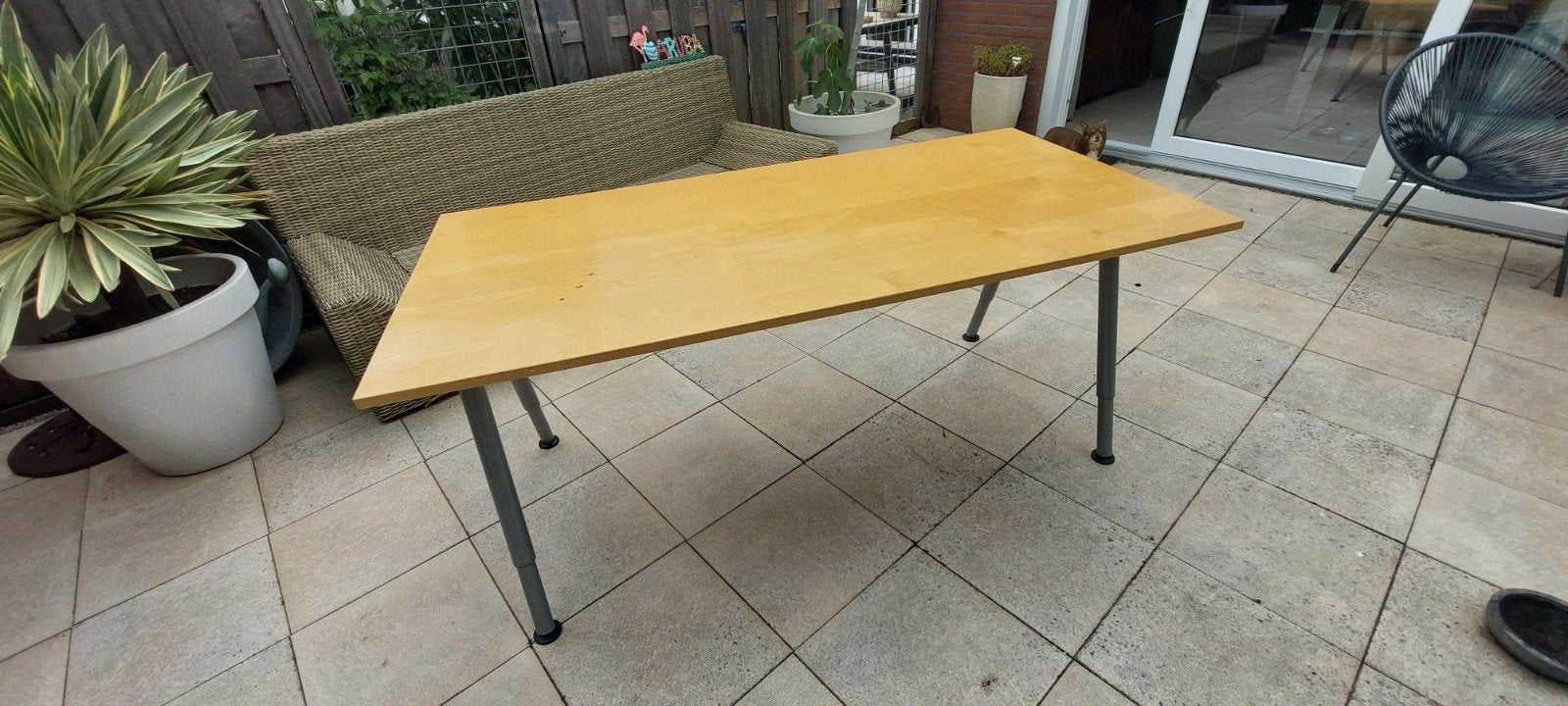 Bureau/ werktafel IKEA, Huis en Inrichting, Bureaus, Ophalen, Gebruikt