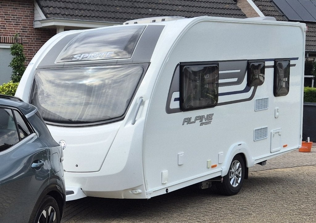 Sprite Alpine Sport 420 CT +Mover +Luifel +Badkamer! 2018, Schokbreker, Tot en met 2, Particulier, 4 tot 5 meter