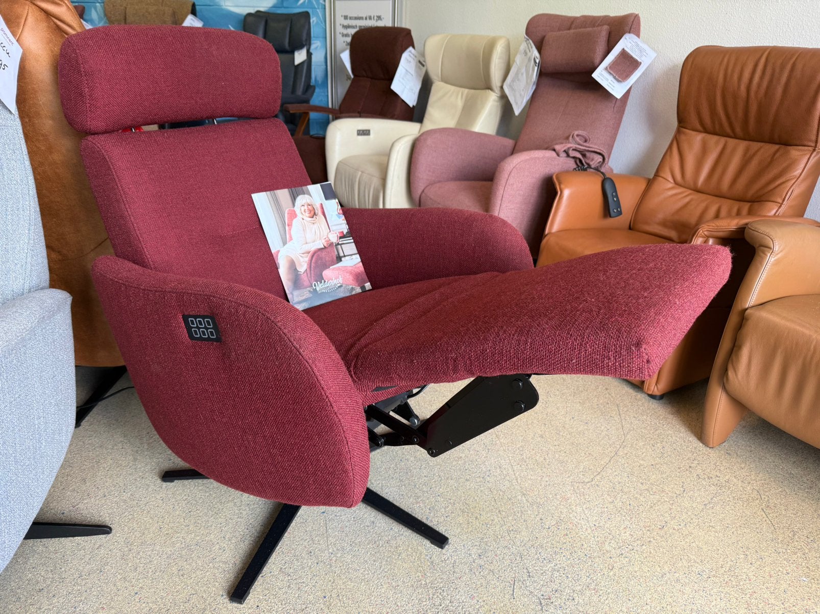 Velderhof sta op stoel relax fauteuil gratis bezorging