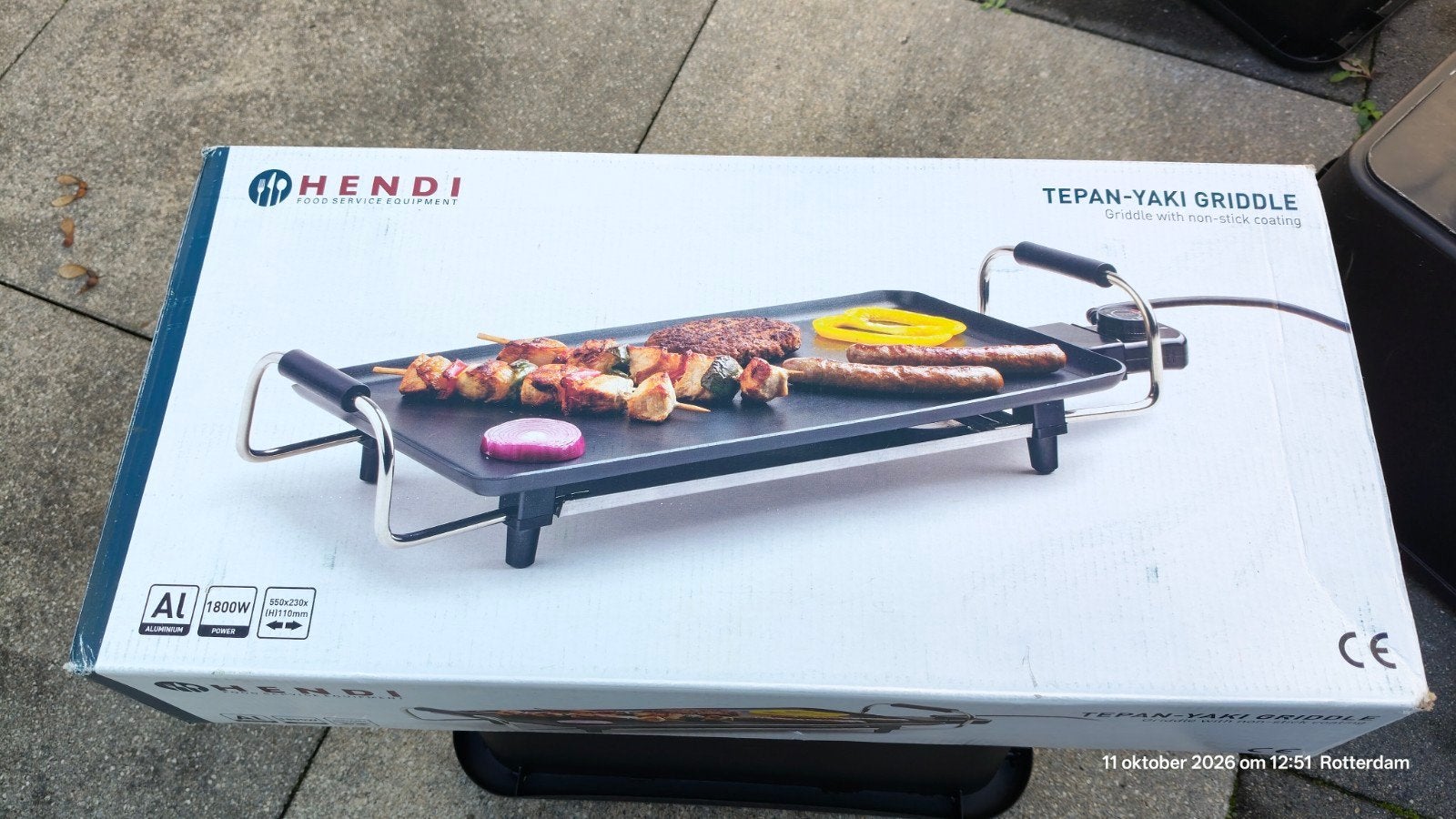 Grill, Ophalen of Verzenden, Nieuw, Tafelgrill