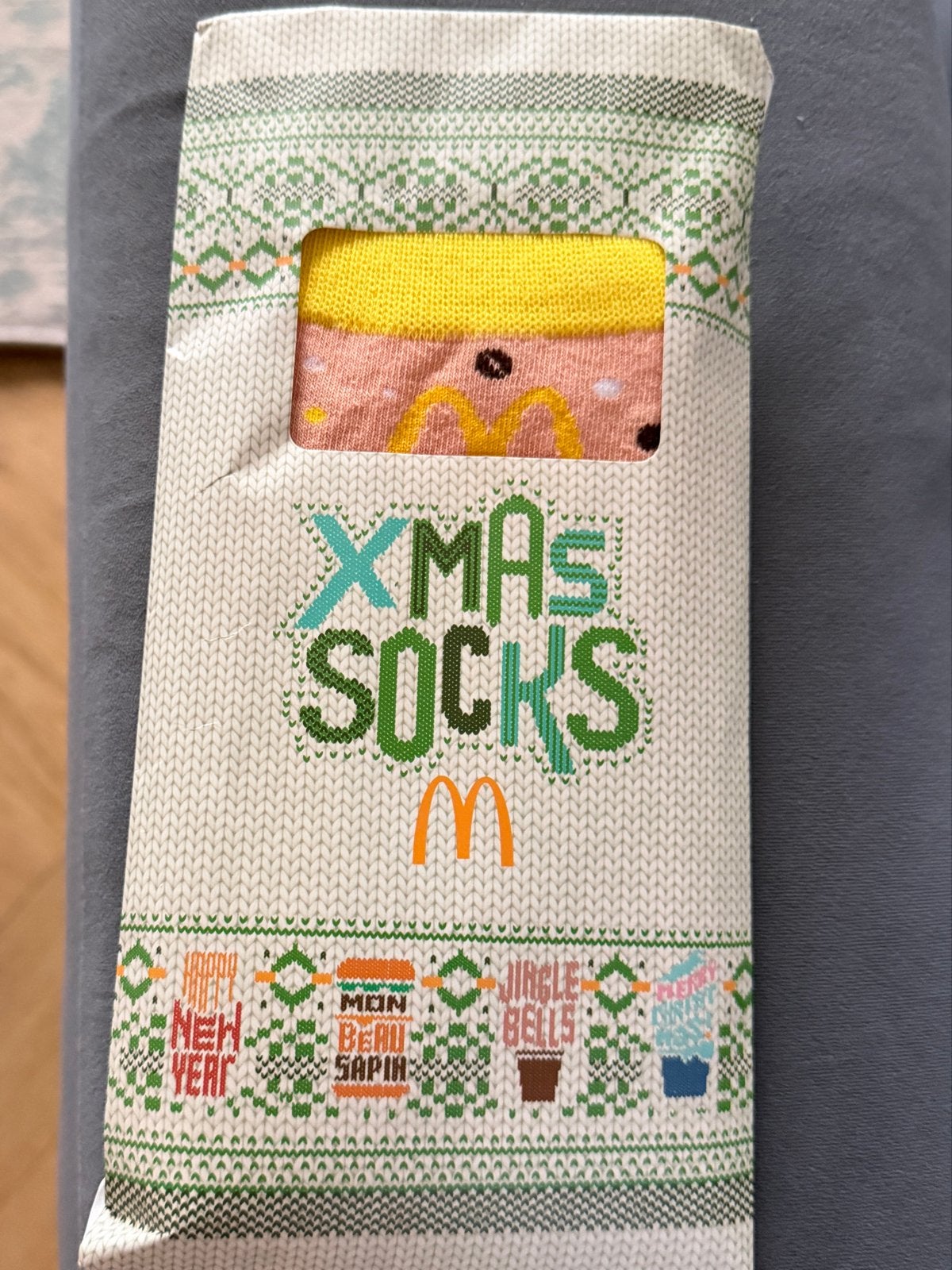 McDonald's Kerstsokken Maat 41-43 - Nieuw in verpakking, Sokken en Kniesokken, Overige kleuren, Nieuw, Overige maten