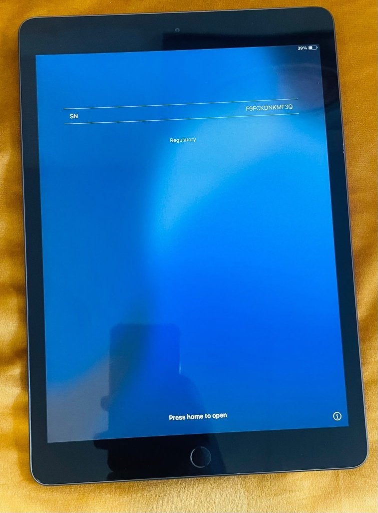 iPad 7e generatie 128GB Wi-Fi - Zo goed als nieuw, Computers en Software, Gebruikt, Apple iPad, 128 GB, Grijs