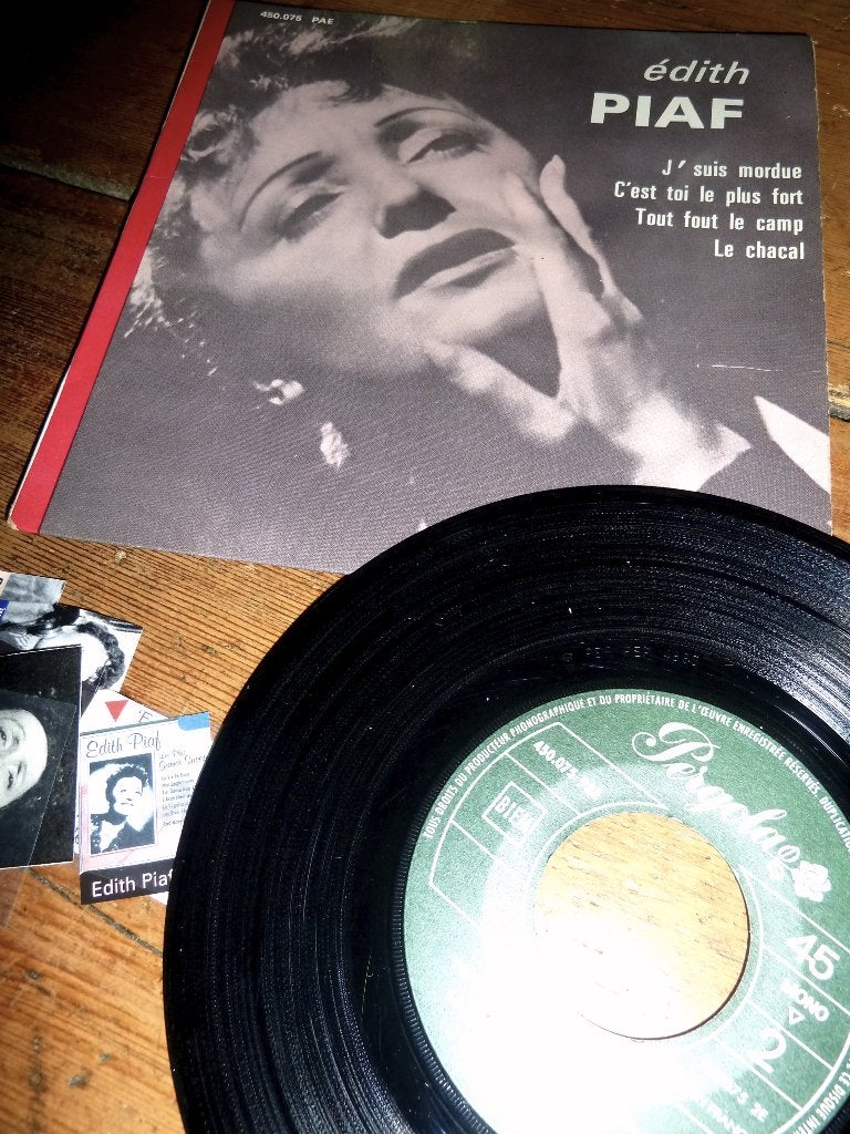 EP EDITH PIAF j suis mordes 1965, EP, Ophalen of Verzenden, EP