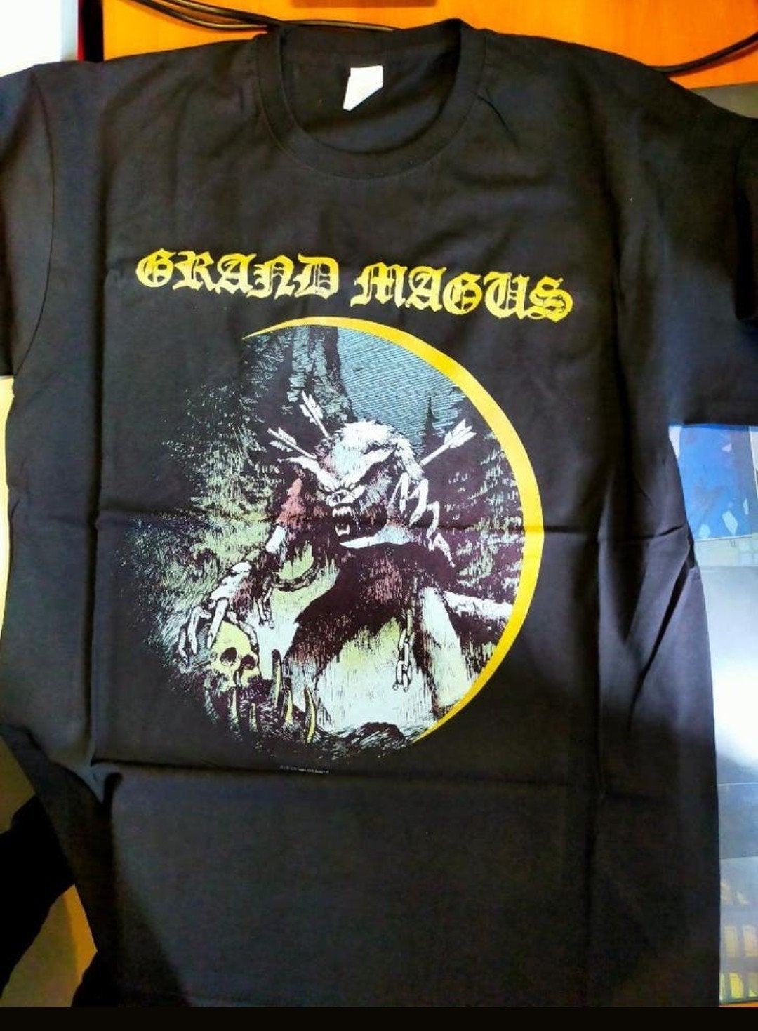 Bandshirt Grand Magus, Ophalen of Verzenden, Nieuw, Maat 56/58 (XL), Zwart