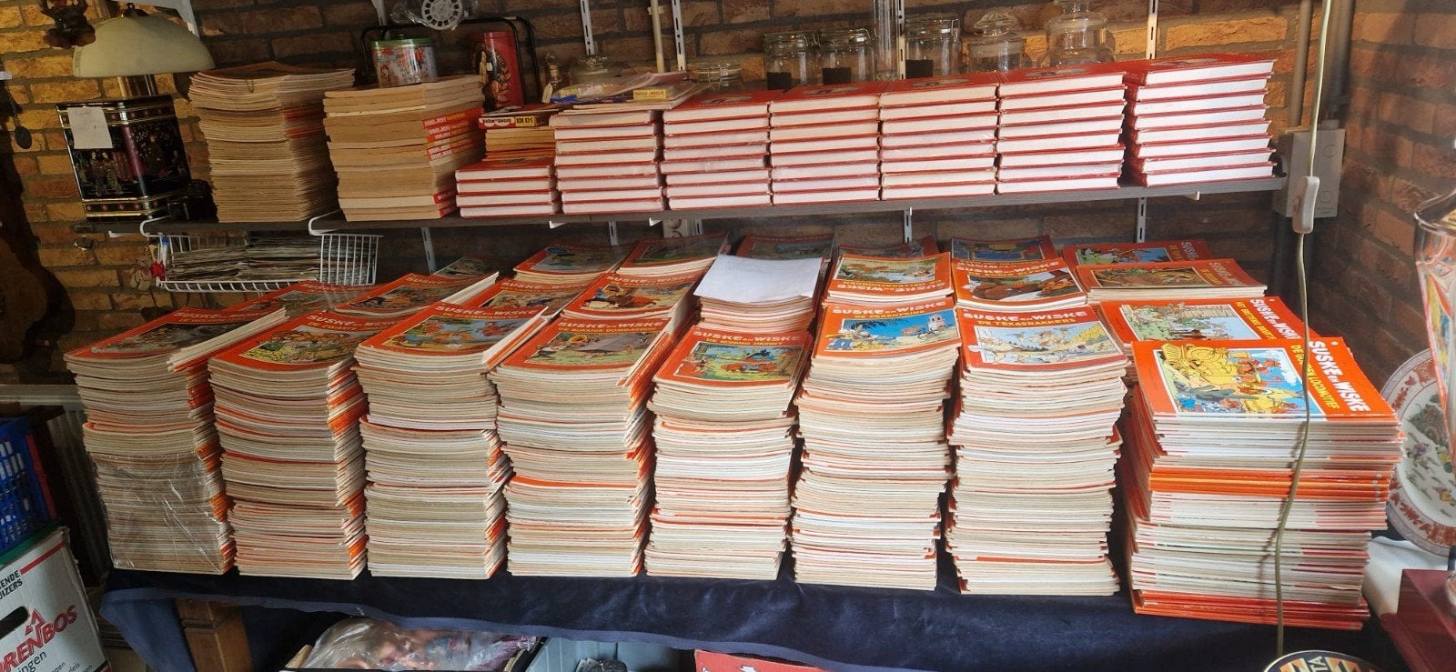 Suske en Wiske stripboeken €1,- p.stuk., Meerdere stripboeken, Ophalen, Gelezen