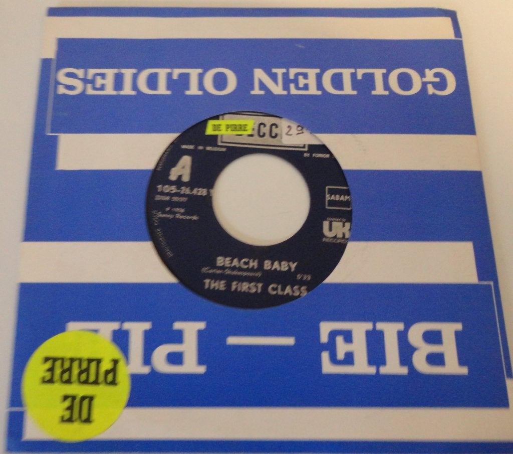 The First Class > Beach Baby, Ophalen of Verzenden, Gebruikt, 7 inch, Pop