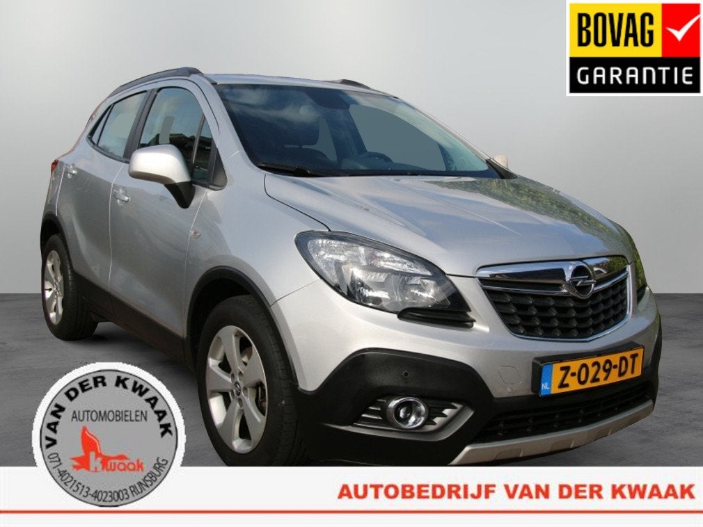 Opel Mokka 1.4 T Cosmo/Camera/Trekhaak (bj 2016, automaat), Auto's, Automaat, 12 maanden, Stof, Gebruikt